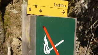 El Pic de Tour (2978 m.) i el Lustou (3023 m.)