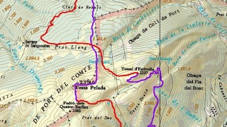 Circular a Tuixén (1930 mts.) - Port del Comte (1900 mts.) - Tuixén (1930 mts.) realitzant tres cims de la zona.