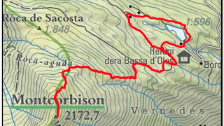 Montcorbison (2173 m). El guardià de Vielha.