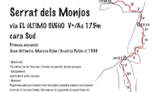 Via EL ÚLTIMO SUEÑO al Serrat dels Monjos. Montserrat