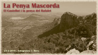 201 - La penya Mascorda, el Castellot i la penya del Rafalet, 23-2-2019