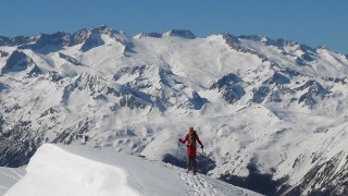 Tuc dera Pincèla (2.546 m) amb esquís