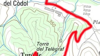 TURÓ DE CAN DOLCET (418,695 m) des de Collbató