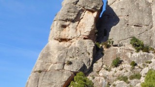 Montserrat - Clot de la Mònica - El Frare de Baix- Via Normal entrant per la Via Petit Nil - 17/02/2023