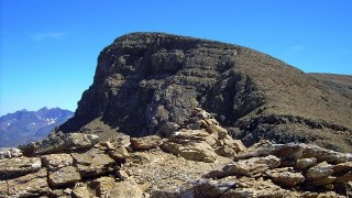 Coll de Tentes (Gavarnie), refugi de Sarradets, bretxa de Rotllan, pas dels Isards (Sarrios), pic de Marboré, 3248m i pic Oriental de la Cascada, 3161m