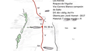 Sant Llorenç del Munt - Les Arenes - Roques de l'Aguilar - Via Carrero Blanco campeón de Salto 16/10/2022
