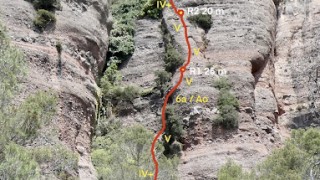 Sant Llorenç del Munt - Roca de les Onze Hores - Via Farigola Climb - 16/05/2023