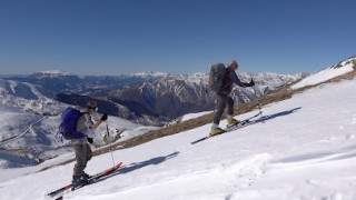 Bony de la Redona (2.626 m), amb esquís