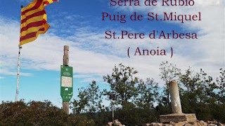 Serra de Rubió --Puig de St. Miquel -- St.Pere d'Arbesa 