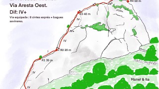 El Berguedà - El Mercadal Inferior - Via Aresta Oest - 23/07/2022