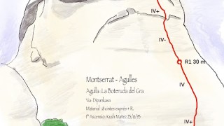 Montserrat - Agulles - La Boteruda del Gra - Via Dipankasa 08/06/2023