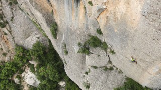 Montserrat, Contrafort de la Roca Roja